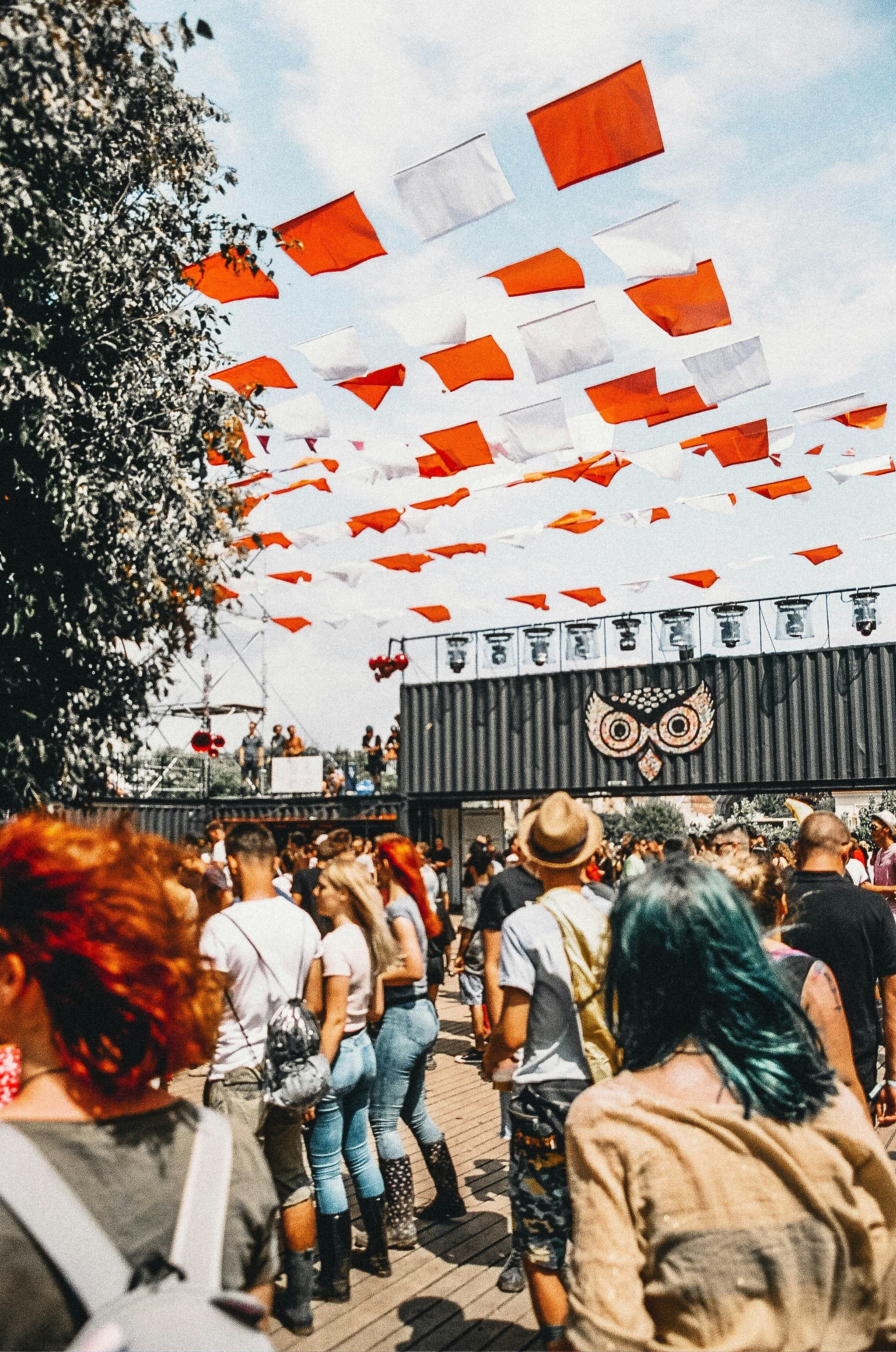 Festival crowd